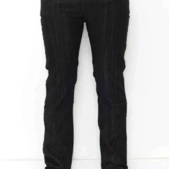 PLASTIC PEOPLE DENIM - Black Slim/Straight Jeans