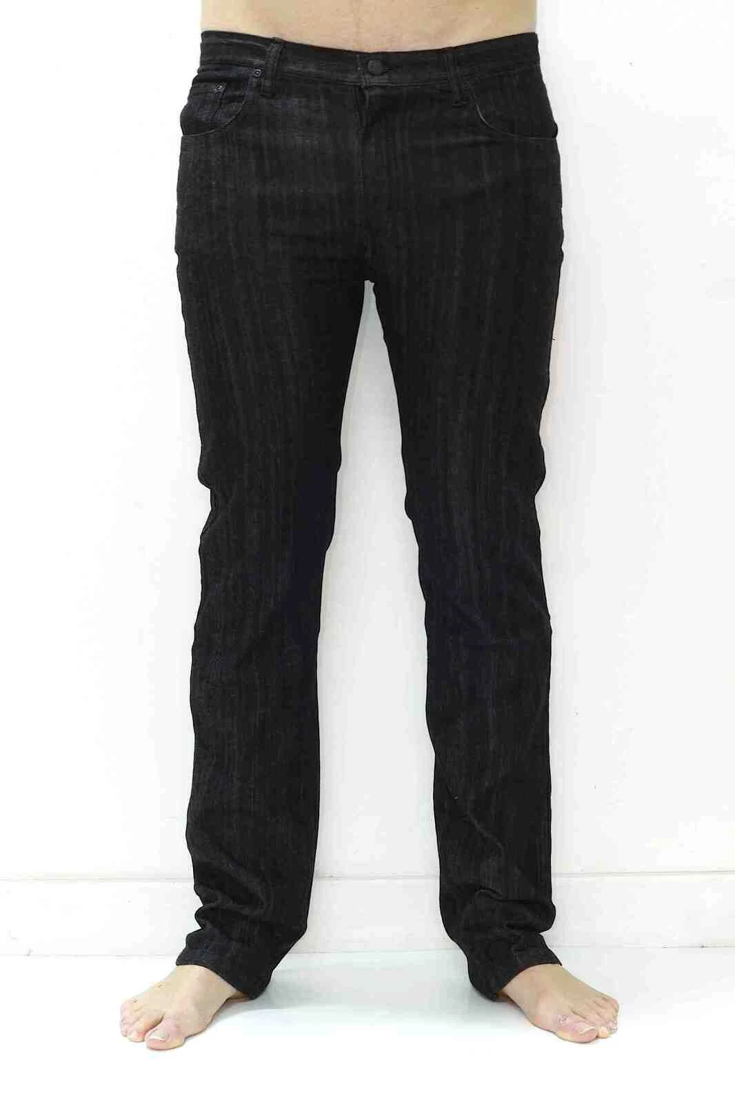PLASTIC PEOPLE DENIM - Black Slim/Straight Jeans 3 PLASTIC PEOPLE DENIM - Black Slim/Straight Jeans