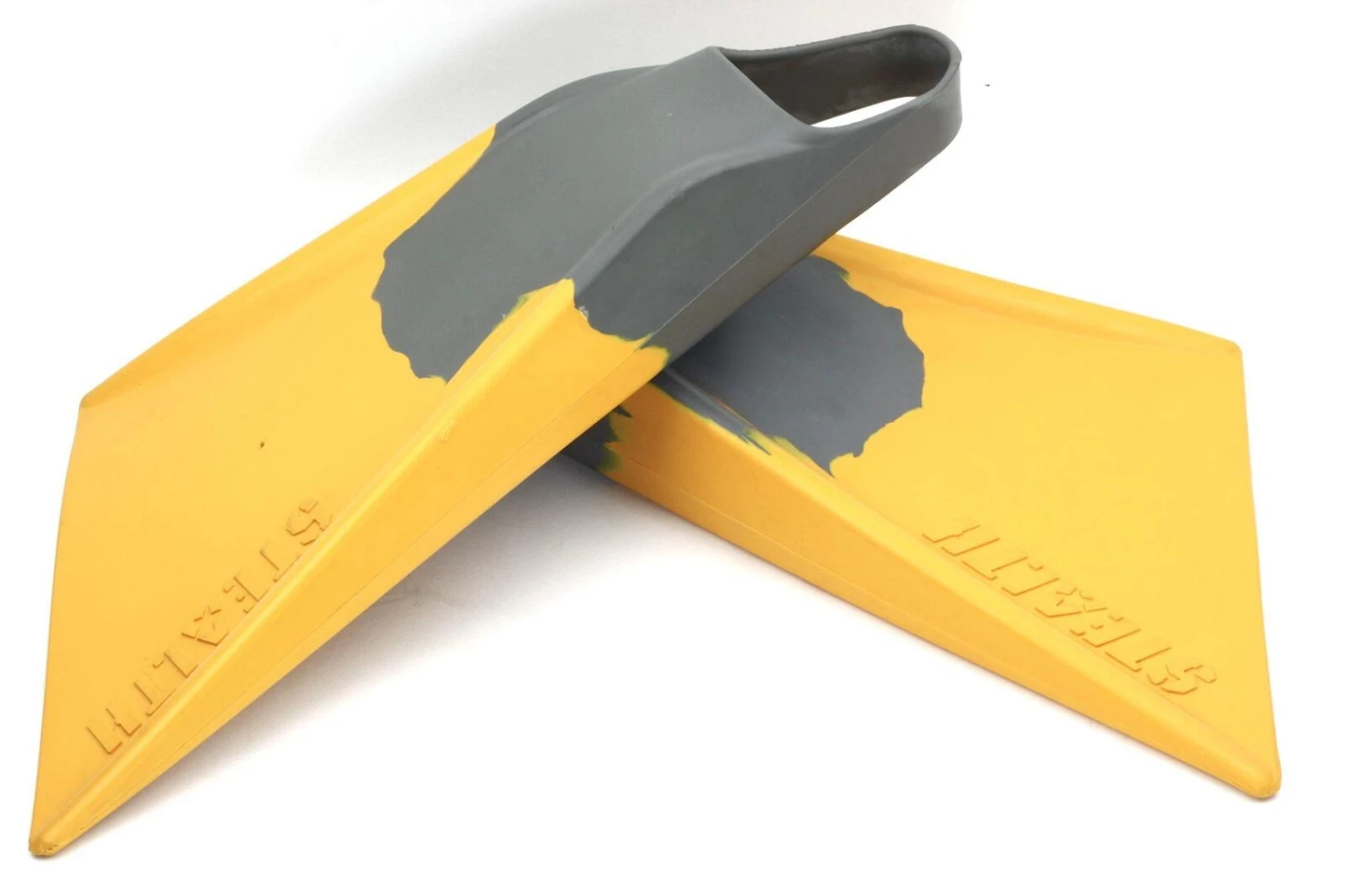 STEALTH S2 FINS - Grey / Sun Gold 4 STEALTH S2 FINS - Grey / Sun Gold - Image 2