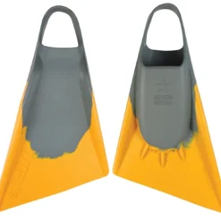 STEALTH S2 FINS - Grey / Sun Gold