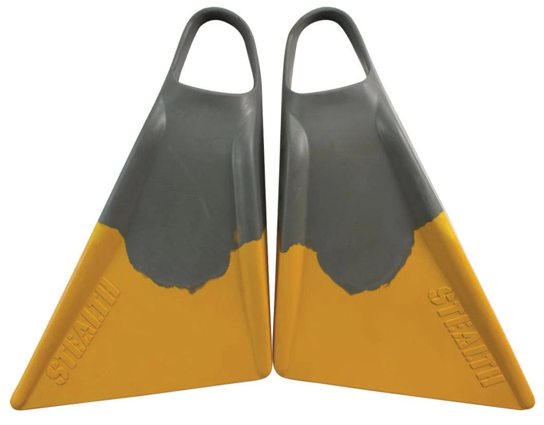 STEALTH S2 FINS - Grey / Sun Gold 7 STEALTH S2 FINS - Grey / Sun Gold - Image 5