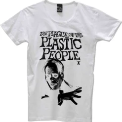 PLASTIC PEOPLE Plague T Shirt - White