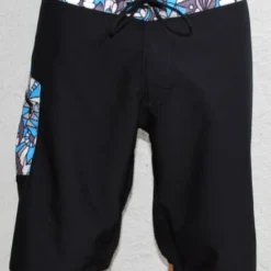 GRAND FLAVOUR Wacky Long Boardshorts - Black