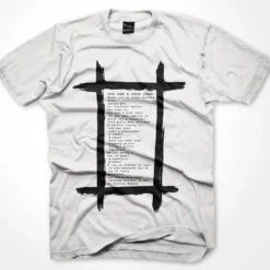 PLASTIC PEOPLE Drug User T Shirt - White