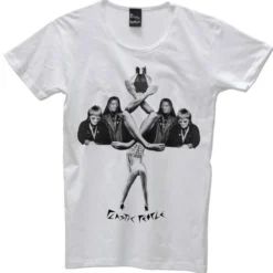 PLASTIC PEOPLE Mystery Girls T Shirt - White