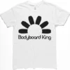Bodyboard King Logo T Shirt - White / Black Logo 2 Bodyboard King Logo T Shirt - White / Black Logo -surf Sales 4678766