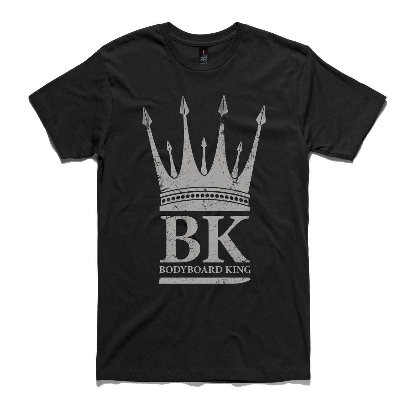 Bodyboard King Crown T Shirt - Black 3 Bodyboard King Crown T Shirt - Black