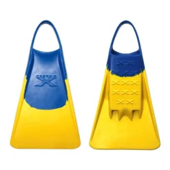 CUSTOM X FINS - BLUE/ YELLOW