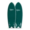 RYDER SOFT SURFBOARD - Retro Fish Series 5'8 Quad Fin -surf Sales 634299 640194