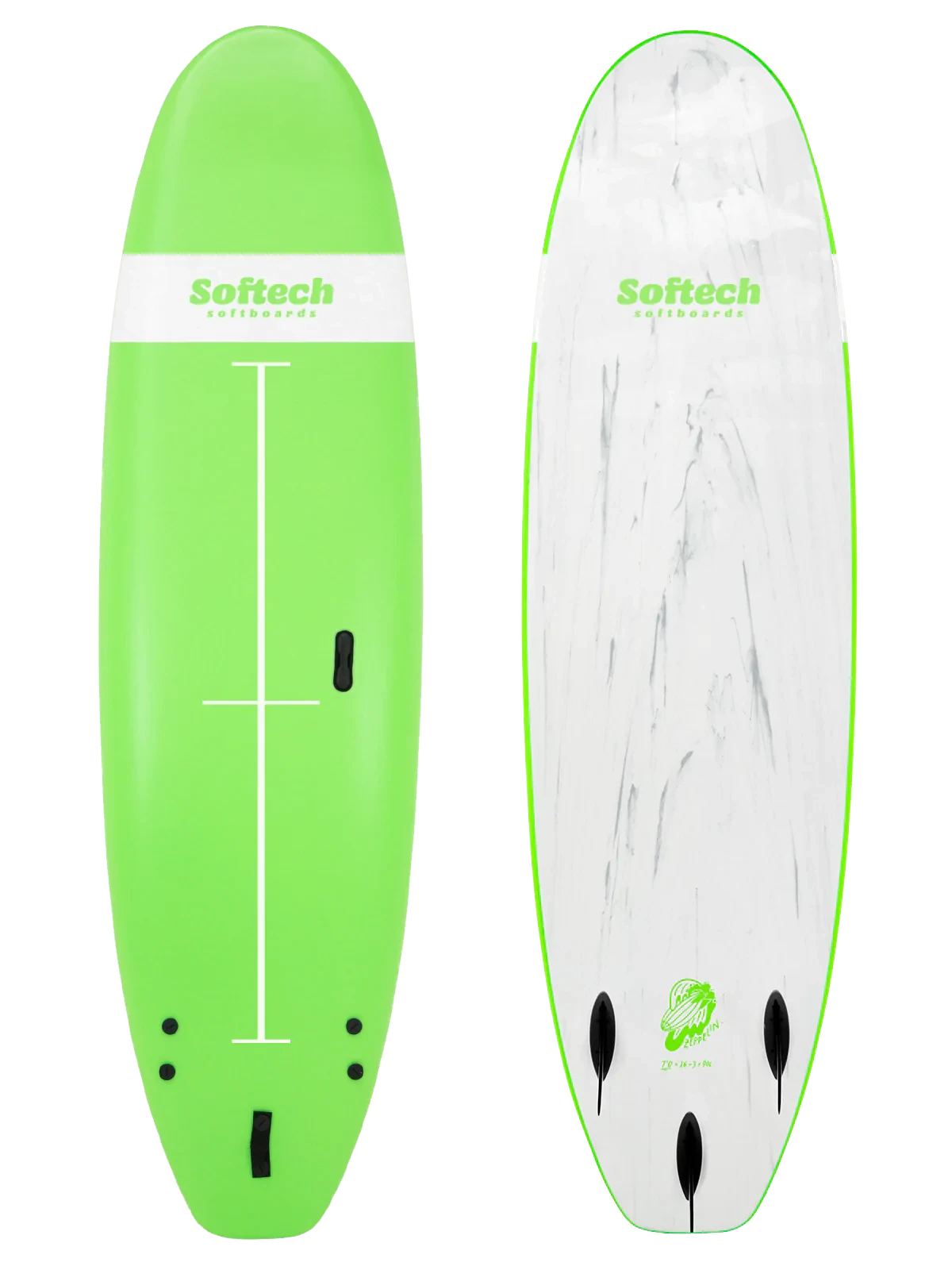 SOFTECH SOFT SURFBOARD - Zeppelin 9'0 3 SOFTECH SOFT SURFBOARD - Zeppelin 9'0