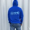 NMD Bodyboards Logo Hooded Jumper - Royal Blue/ Light Blue -surf Sales 639892