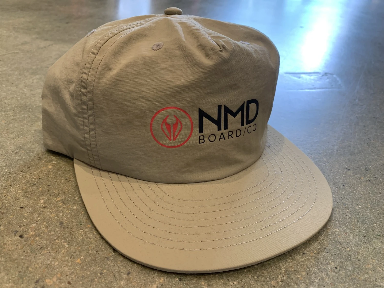 NMD Bodyboards Logo Surf Hat - Khaki 3 NMD Bodyboards Logo Surf Hat - Khaki