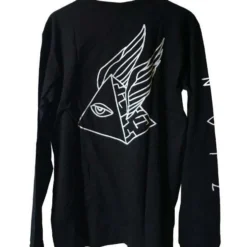 ZION WETSUITS Pyramid Scheme Long Sleeve T Shirt - Black