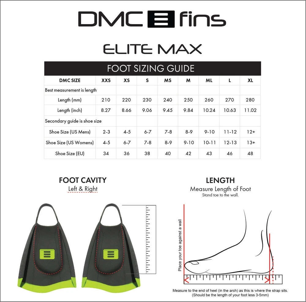 DMC Elite Max Fin - Pink/Charcoal 5 DMC Elite Max Fin - Pink/Charcoal - Image 3