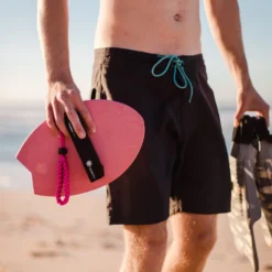 WAW Handplanes - Bad Fish Made From Recycled Plastic - Corey Sains Pink -surf Sales 640792 2