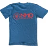 NMD Bodyboards Logo T Shirt - Slate // Red Logo -surf Sales 641166