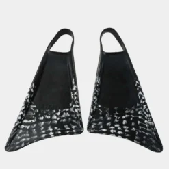 STEALTH S1 SUPREME FINS - Black/ White Pattern