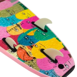 CATCH SURF Odysea Log 6'0 PRO Tri Fin Evan Rossell 2022/23 Model - Baby Pink -surf Sales 643033 1