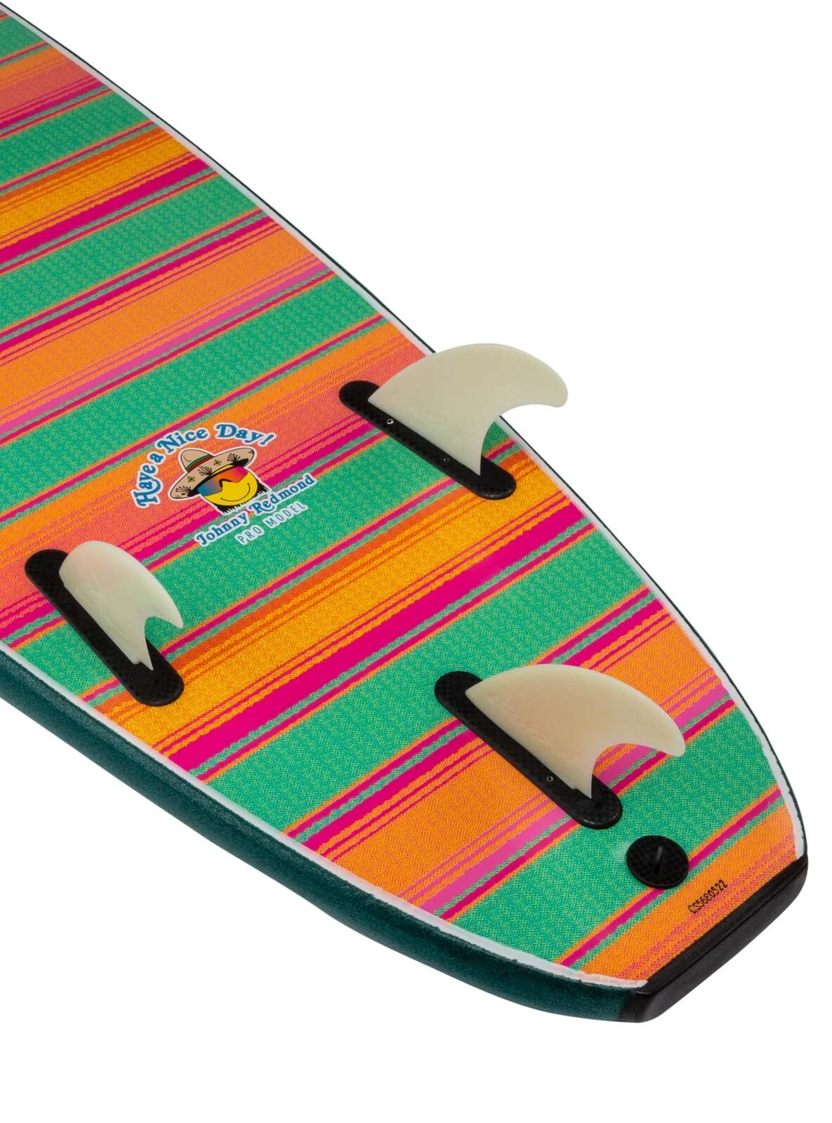 CATCH SURF Odysea - Log 7'0 PRO Tri Fin Johnny Redmond 2022/23 Model - Verde Green Deck 4 CATCH SURF Odysea - Log 7'0 PRO Tri Fin Johnny Redmond 2022/23 Model - Verde Green Deck - Image 2