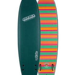 CATCH SURF Odysea - Log 7'0 PRO Tri Fin Johnny Redmond 2022/23 Model - Verde Green Deck