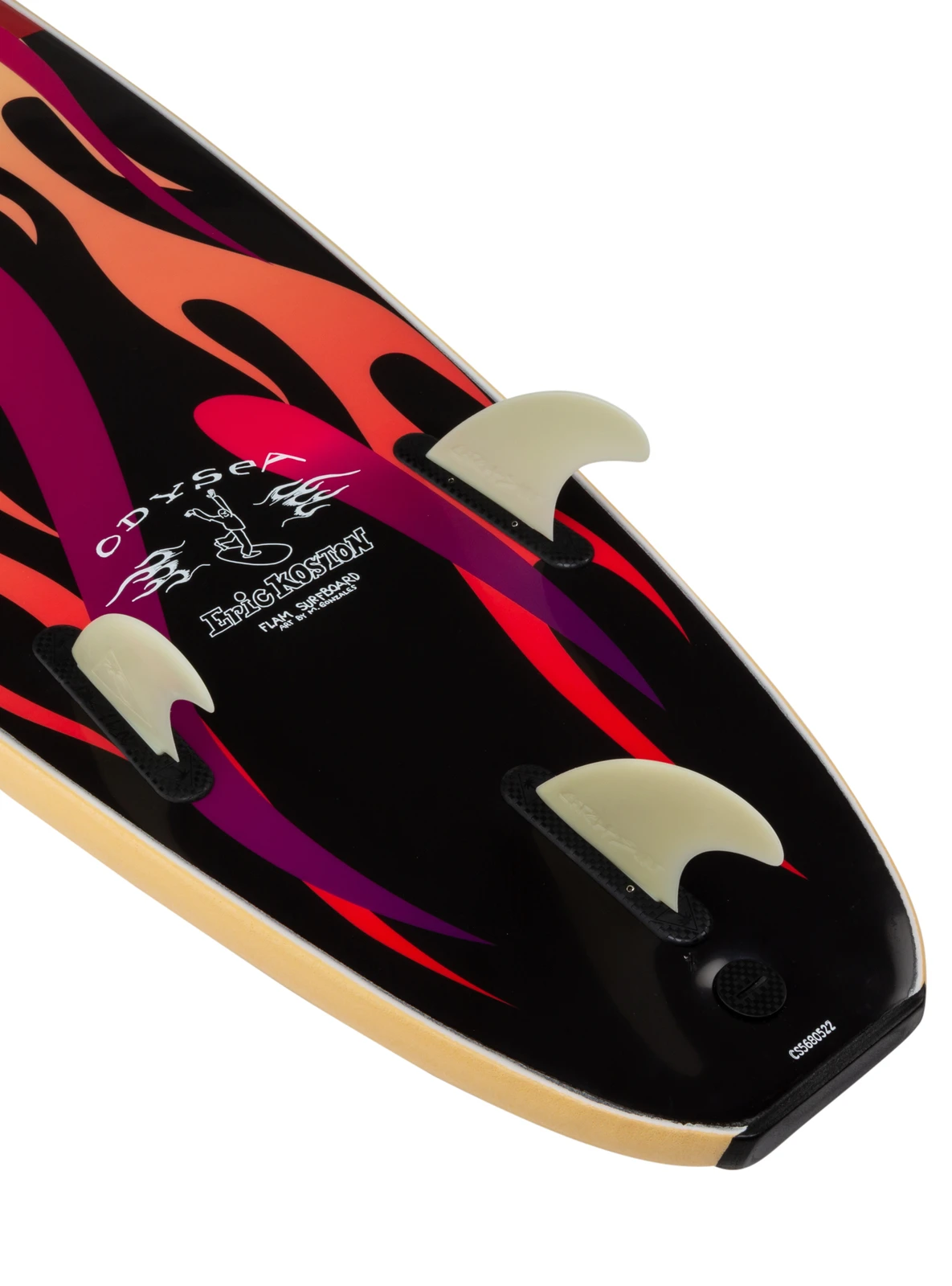 CATCH SURF Odysea - Log 7'0 PRO Tri Fin Koston X Gonz 2022/23 Model - Vanilla 4 CATCH SURF Odysea - Log 7'0 PRO Tri Fin Koston X Gonz 2022/23 Model - Vanilla - Image 2