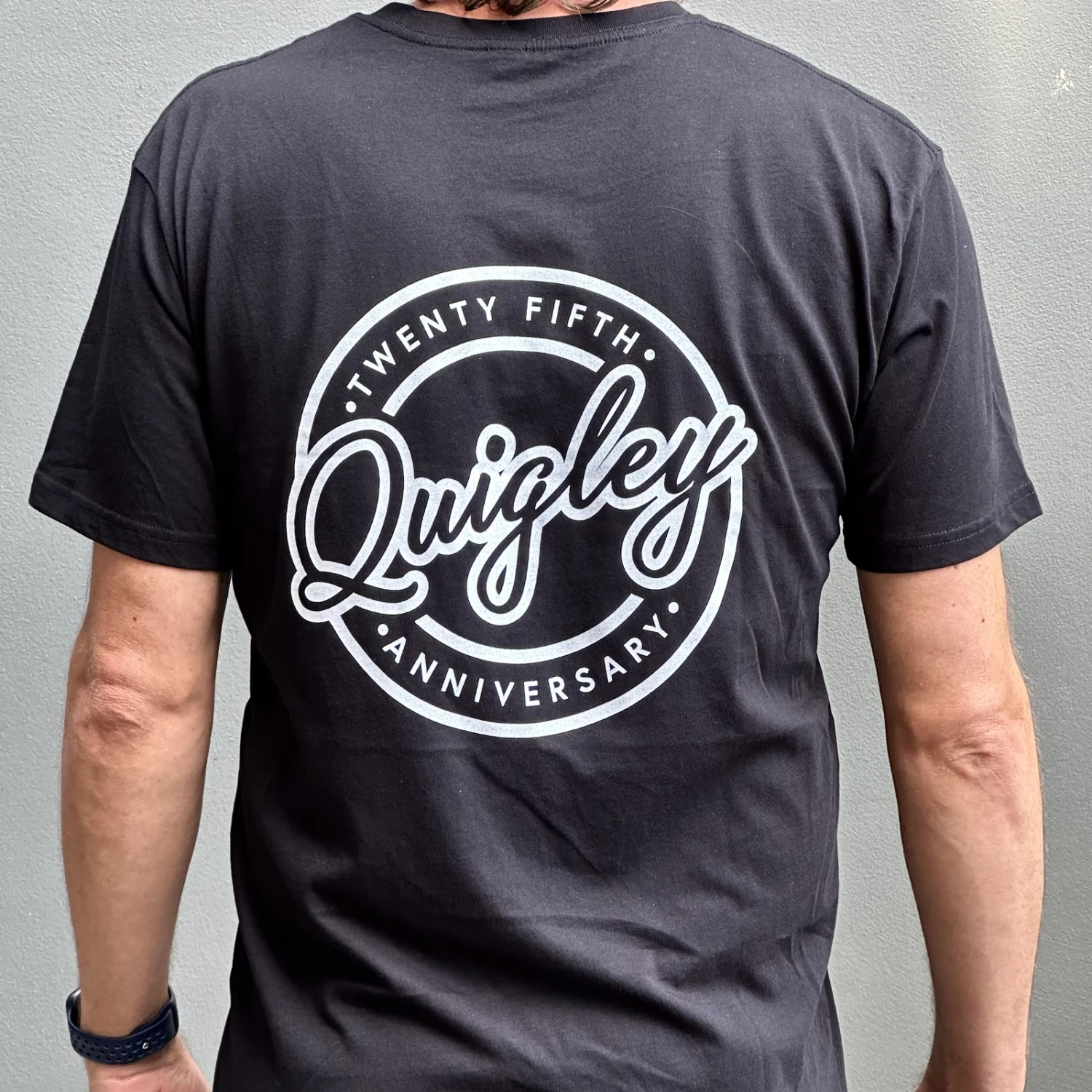 QCD Bodyboards 25th Anniversary T Shirt - Black 3 QCD Bodyboards 25th Anniversary T Shirt - Black