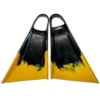 Viper Delta Icon Super Soft Bodyboard Fins - Black// Yellow -surf Sales 644533