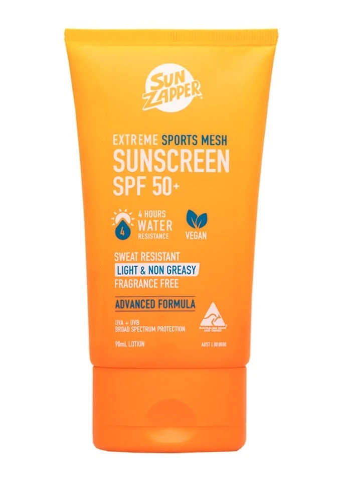 SUNZAPPER Extreme Sports Mesh Sunscreen Lotion 90ml - SPF 50+ 3 SUNZAPPER Extreme Sports Mesh Sunscreen Lotion 90ml - SPF 50+