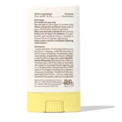 BabyBum Fragrance Free Sunscreen Face Stick 13g - SPF 50+ -surf Sales 644602 2