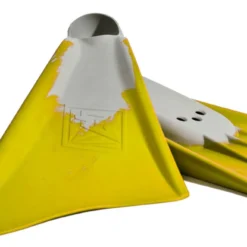 HB Bodyboards Free II FIN'S - Grey/ Yellow