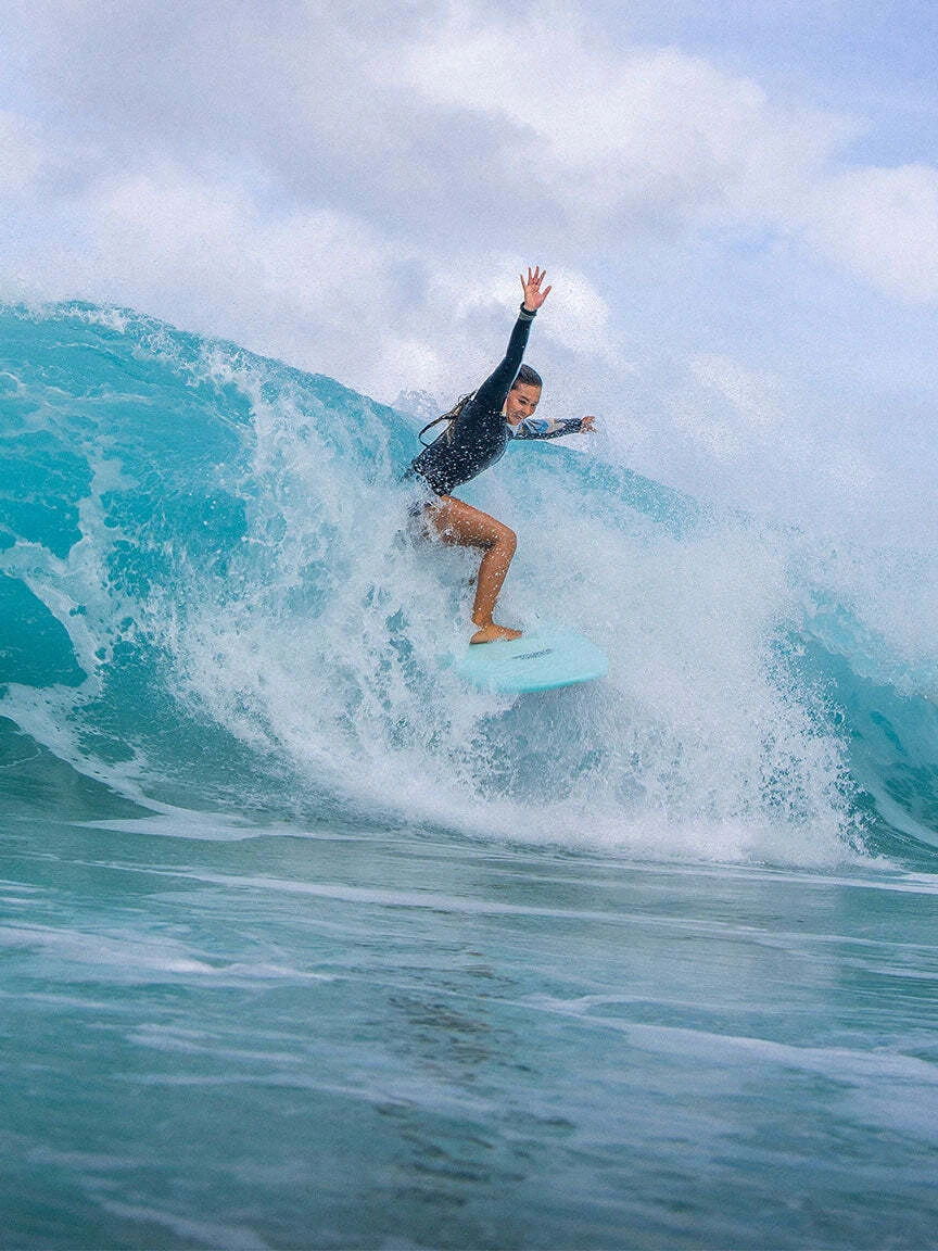 SOFTECH SOFT SURFBOARD Sky Brown Shortboard Thruster - 5'6 5 SOFTECH SOFT SURFBOARD Sky Brown Shortboard Thruster - 5'6 - Image 3