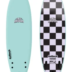 SOFTECH SOFT SURFBOARD Sky Brown Shortboard Thruster - 5'6