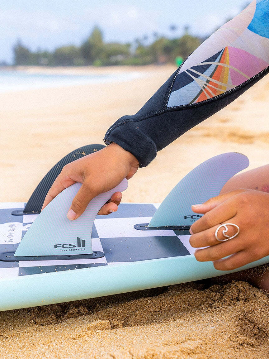 SOFTECH SOFT SURFBOARD Sky Brown Shortboard Thruster - 6'0 9 SOFTECH SOFT SURFBOARD Sky Brown Shortboard Thruster - 6'0 - Image 7