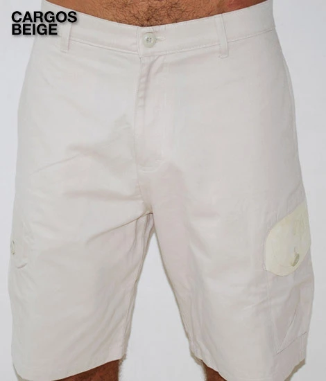 GRAND FLAVOUR Cargo Shorts - Biege 3 GRAND FLAVOUR Cargo Shorts - Biege