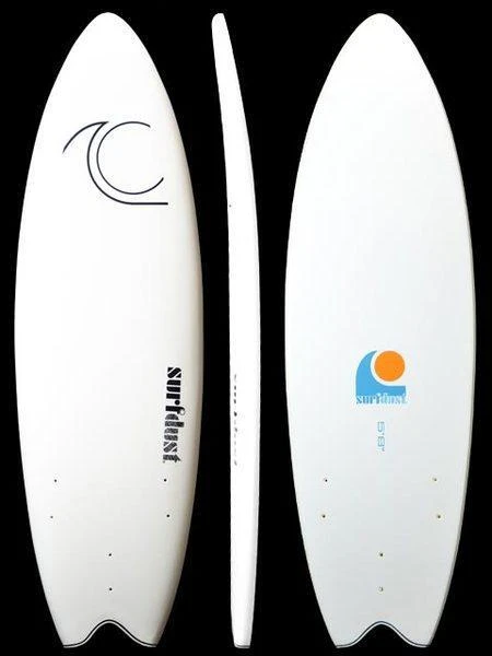 SURFDUST SOFT SURFBOARD - Primo 5'8 Fish 4 SURFDUST SOFT SURFBOARD - Primo 5'8 Fish - Image 2