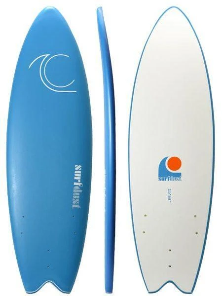 SURFDUST SOFT SURFBOARD - Primo 5'8 Fish 5 SURFDUST SOFT SURFBOARD - Primo 5'8 Fish - Image 3