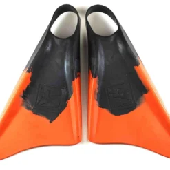 HB Bodyboards Free II FIN'S - Black/Orange