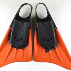HB Bodyboards Free II FIN'S - Black/Orange -surf Sales 8952434 3