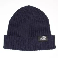 GRAND FLAVOUR Corrugated Beanie - Navy