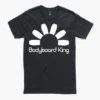 Bodyboard King Logo T Shirt - Black / White Logo