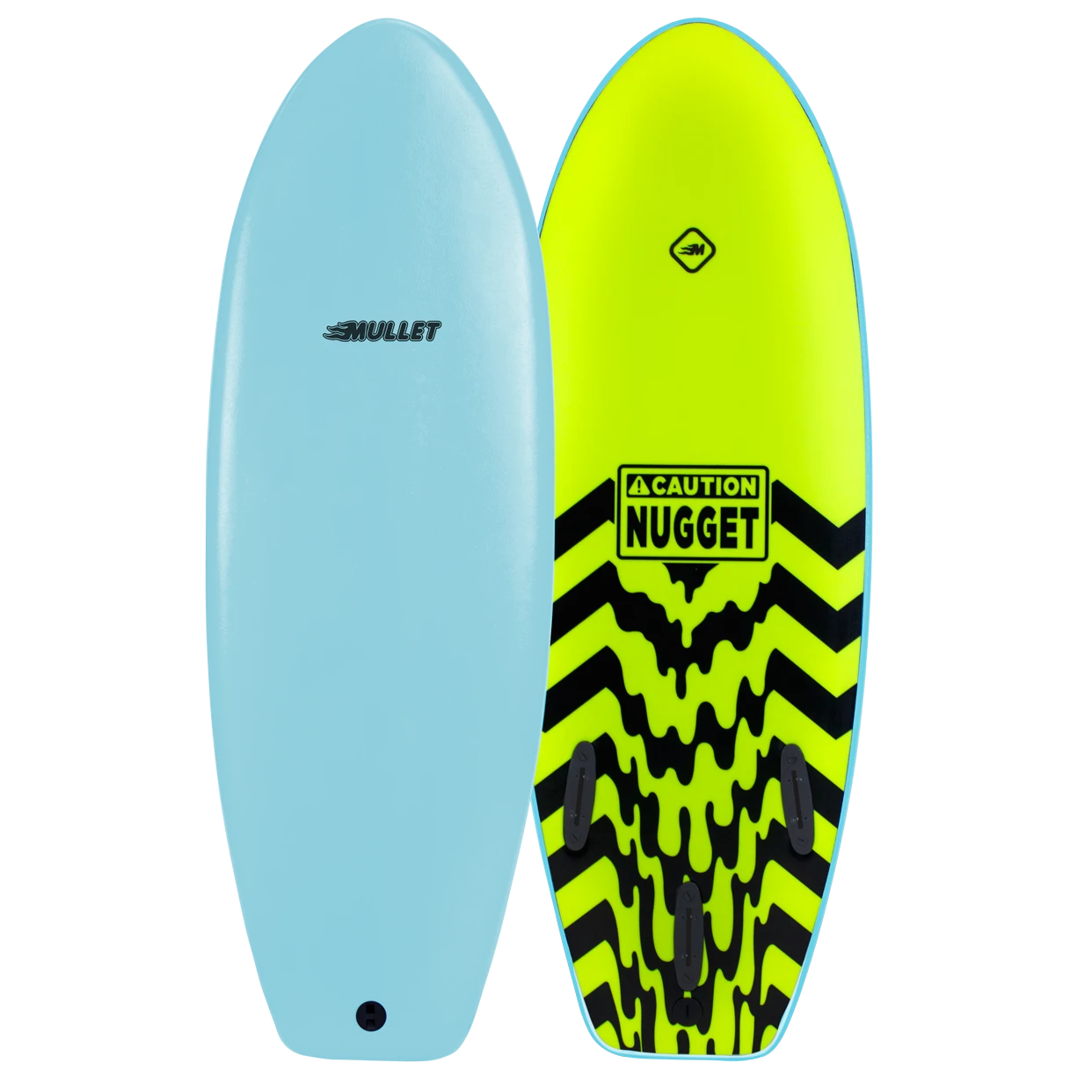 MULLET SOFT SURFBOARD Nugget Model - 4' 8 5 MULLET SOFT SURFBOARD Nugget Model - 4' 8 - Image 3