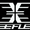 REEFLEX Wetsuits - Logo Reverse Die Cut Sticker - BLACK -surf Sales 9234355