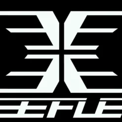 REEFLEX Wetsuits - Logo Reverse Die Cut Sticker - BLACK