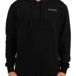 GRAND FLAVOUR Nylon Hooded Jacket - Black