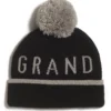 GRAND FLAVOUR Striptease Beanie - Black/ Grey 2 GRAND FLAVOUR Striptease Beanie - Black/ Grey -surf Sales 9253873