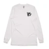 VS Bodyboards Logo Long Sleeve T Shirt - White 2 VS Bodyboards Logo Long Sleeve T Shirt - White -surf Sales 9271895