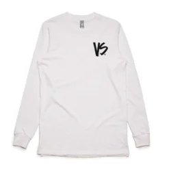 VS Bodyboards Logo Long Sleeve T Shirt - White