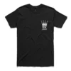 Bodyboard King Crown T Shirt - Black Front Print 1 Bodyboard King Crown T Shirt - Black Front Print -surf Sales 9322282