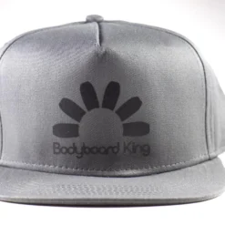 Bodyboard King Snap Back Hat - Grey/ Black Logo 7 Bodyboard King Snap Back Hat - Grey/ Black Logo -surf Sales 9322307 2