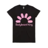 Bodyboard King Logo Womens T Shirt - Black / Pink Logo 2 Bodyboard King Logo Womens T Shirt - Black / Pink Logo -surf Sales 9322308